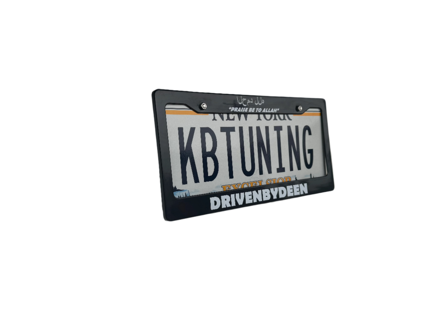 DrivenByDeen V1 License Plate Frame